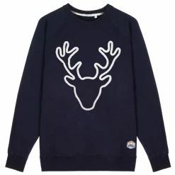 Sweatshirts FRENCH DISORDER CLYDE RUDOLPH NAVY 23 Bleu