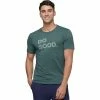 T-shirts COTOPAXI DO GOOD T-SHIRT BLUEGRASS 23 Bleu -Vêtements casual Homme Soldes Boutique 9 110260 do good t shirt forest ts dg blg 01