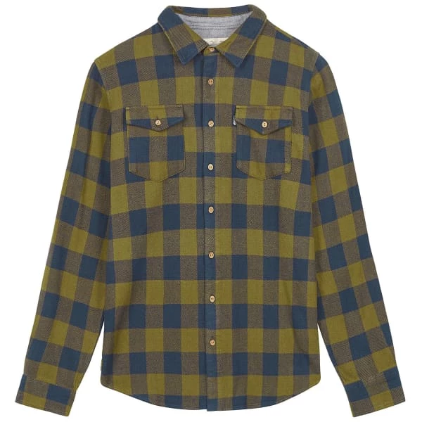 Chemises PICTURE HILLSBORO SHIRT DARK BLUE/ARMY GREEN 23 Vert / Bleu 3 Chemises PICTURE HILLSBORO SHIRT DARK BLUE/ARMY GREEN 23 Vert / Bleu