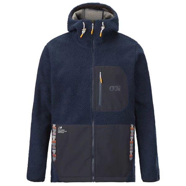 Vestes PICTURE PEMBERTON ZIP FLEECE HOOD DARK BLUE 23 Bleu / Noir 3 Vestes PICTURE PEMBERTON ZIP FLEECE HOOD DARK BLUE 23 Bleu / Noir