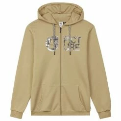 Sweatshirts PICTURE BASEMENT ZIP HOODIE DARK STONE 23 Marron