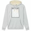 Sweatshirts PICTURE KADMA PLUSH HOODIE GREY MELANGE 23 Gris -Vêtements casual Homme Soldes Boutique 9 110645 kadma plush hoodie grey melange msw370 a 01