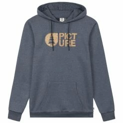 Sweatshirts PICTURE BASEMENT CORK HOODIE DARK BLUE MELANGE 23 Bleu