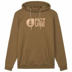 Sweatshirts PICTURE BASEMENT CORK HOODIE BROWN 23 Marron