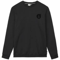 Pulls PICTURE BASEMENT FLOCK CREW BLACK 23 Noir
