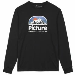 T-shirts PICTURE AUTHENTIC LS TEE BLACK 23 Noir