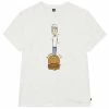 T-shirts PICTURE BURGY TEE WHITE 23 Blanc -Vêtements casual Homme Soldes Boutique 9 110728 burgy tee white mts984 a 01