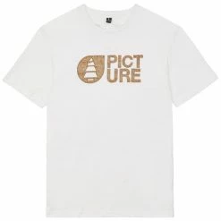 T-shirts PICTURE BASEMENT CORK TEE WHITE 23 Blanc