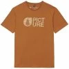 T-shirts PICTURE BASEMENT CORK TEE NUTZ 23 Marron -Vêtements casual Homme Soldes Boutique 9 110748 basement cork tee nutz mts952 d 01