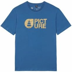 T-shirts PICTURE BASEMENT CORK TEE COBALT 23 Bleu