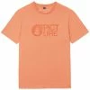 T-shirts PICTURE BASEMENT FLOCK TEE CADMIUM ORANGE 23 Orange -Vêtements casual Homme Soldes Boutique 9 110754 basement flock tee cadmium orange mts953 c 01