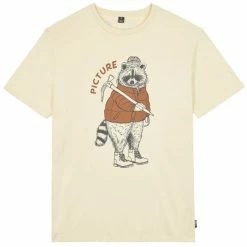 T-shirts PICTURE TRENTON TEE WOOD ASH 23 Beige