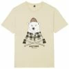 T-shirts PICTURE CLEVIO TEE WOOD ASH 23 Beige -Vêtements casual Homme Soldes Boutique 9 110795 clevio tee wood ash mts988 a 01