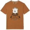 T-shirts PICTURE CLEVIO TEE NUTZ 23 Marron