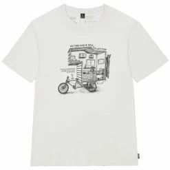 T-shirts PICTURE D&S ONOWAY TEE NATURAL WHITE 23 Blanc