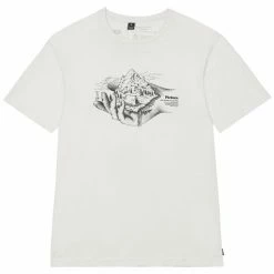 T-shirts PICTURE D&S CARRYNAT TEE NATURAL WHITE 23 Blanc