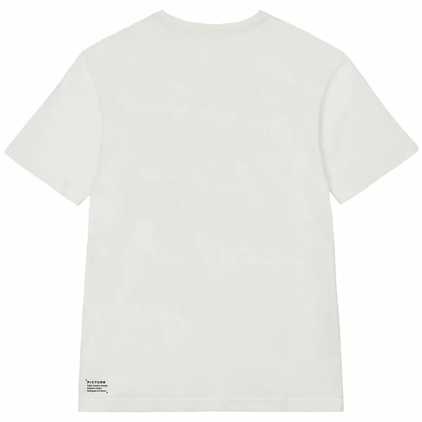 T-shirts PICTURE D&S CARRYNAT TEE NATURAL WHITE 23 Blanc 4 T-shirts PICTURE D&S CARRYNAT TEE NATURAL WHITE 23 Blanc – Image 2