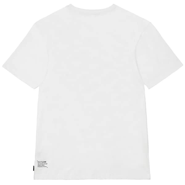 T-shirts PICTURE CC LITTER TEE WHITE 23 Blanc 4 T-shirts PICTURE CC LITTER TEE WHITE 23 Blanc – Image 2