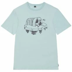 T-shirts PICTURE CC GOBELET TEE BLIZZARE BLUE 23 Bleu
