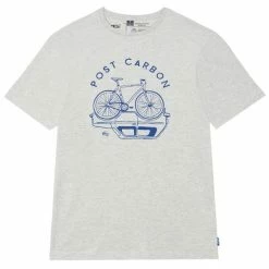 T-shirts PICTURE CC BIKAR TEE GREY MELANGE 23 Gris