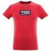 T-shirts MILLET M100 TS SS M RED 23 Rouge -Vêtements casual Homme Soldes Boutique 9 111345 m100 ts ss m red miv9317 0335 01