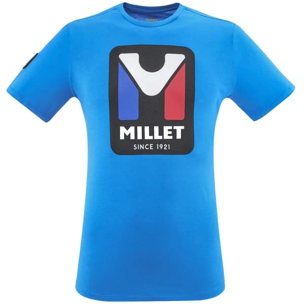 T-shirts MILLET HERITAGE TS SS M ELECTRIC BLUE 23 Bleu 3 T-shirts MILLET HERITAGE TS SS M ELECTRIC BLUE 23 Bleu