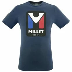 T-shirts MILLET HERITAGE TS SS M SAPHIR 23 Bleu