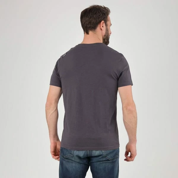 T-shirts OXBOW TIKREL GRAPHITE 23 Gris / Vert 5 T-shirts OXBOW TIKREL GRAPHITE 23 Gris / Vert – Image 3