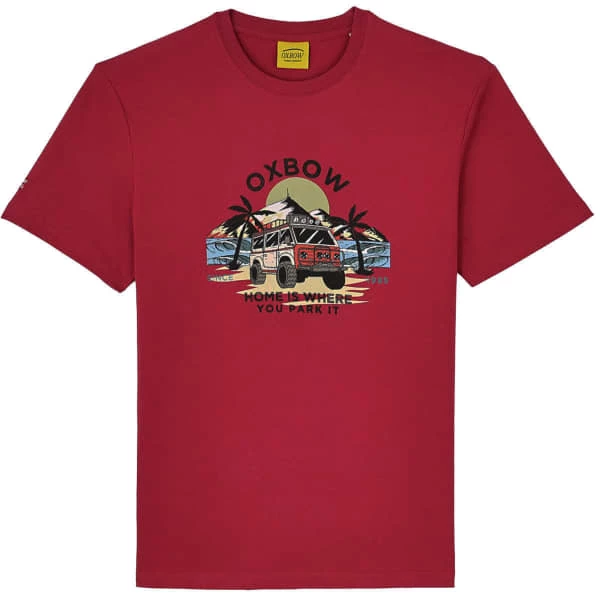 T-shirts OXBOW TRAMS GRENADE 23 Violet 3 T-shirts OXBOW TRAMS GRENADE 23 Violet