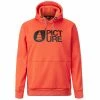 Sweatshirts PICTURE PARK TECH HOODIE RED 23 Orange -Vêtements casual Homme Soldes Boutique 9 112886 park tech hoodie red smt078 h 01