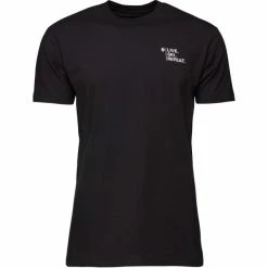 T-shirts BLACK DIAMOND M SKI MOUNTAINEERING TEE BLACK 23 Noir
