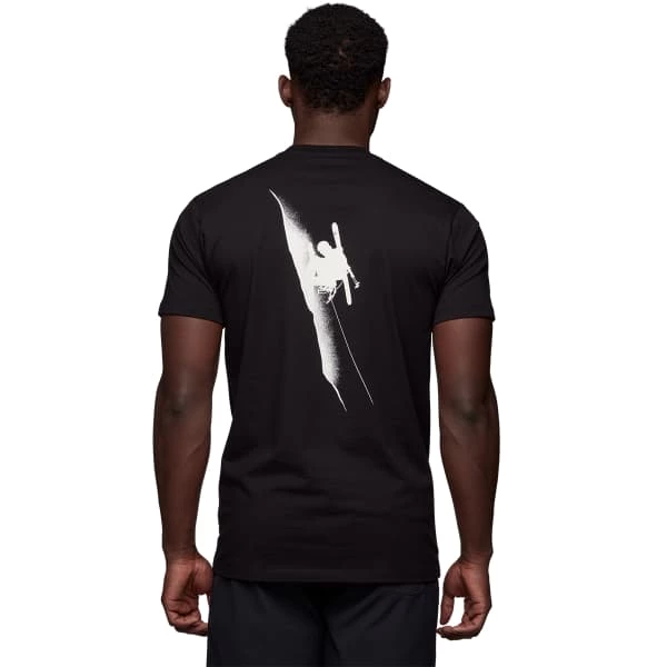 T-shirts BLACK DIAMOND M SKI MOUNTAINEERING TEE BLACK 23 Noir 5 T-shirts BLACK DIAMOND M SKI MOUNTAINEERING TEE BLACK 23 Noir – Image 3