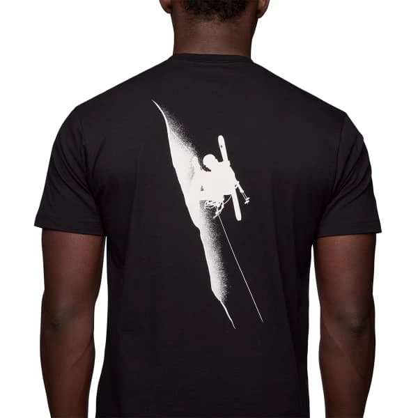 T-shirts BLACK DIAMOND M SKI MOUNTAINEERING TEE BLACK 23 Noir 6 T-shirts BLACK DIAMOND M SKI MOUNTAINEERING TEE BLACK 23 Noir – Image 4
