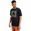T-shirts BURTON CLASSIC MOUNTAIN HIGH SS TRUE BLACK 23 Noir / Gris -Vêtements casual Homme Soldes Boutique 9 114104 classic mountain high ss true black 20377106 001 01