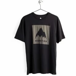 T-shirts BURTON CLASSIC MOUNTAIN HIGH SS TRUE BLACK 23 Noir / Gris -Vêtements casual Homme Soldes Boutique 9 114104 classic mountain high ss true black 20377106 001 03