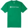 T-shirts BURTON HORIZONTAL MOUNTAIN SS CLOVER GREEN 23 Vert -Vêtements casual Homme Soldes Boutique 9 114115 horizontal mountain ss clover green 20383105 303 01