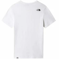 T-shirts THE NORTH FACE M S/S SIMPLE DOME TEE - EU TNF WHITE 23 Blanc -Vêtements casual Homme Soldes Boutique 9 114150 m s s simple dome tee eu tnf white nf0a2tx5fn4 02