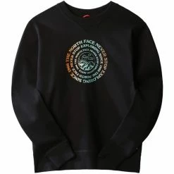 Pulls THE NORTH FACE M REGRIND CREW TNF BLACK 23 Noir