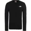 T-shirts THE NORTH FACE M L/S RED BOX TEE-EU TNF BLACK 23 Noir -Vêtements casual Homme Soldes Boutique 9 114265 m l s red box tee eu tnf black nf0a493ljk3 01