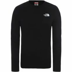 T-shirts THE NORTH FACE M L/S RED BOX TEE-EU TNF BLACK 23 Noir