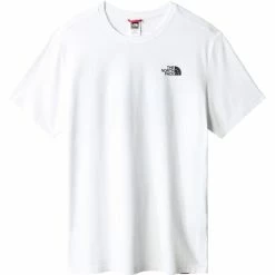 T-shirts THE NORTH FACE M S/S RED BOX CELEBRATION TEE TNF WHITE 23 Blanc