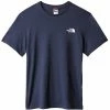 T-shirts THE NORTH FACE M S/S SIMPLE DOME TE SUMMIT NAVY 23 Bleu -Vêtements casual Homme Soldes Boutique 9 114268 m s s simple dome te summit navy nf0a2tx58k2 01