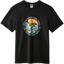 T-shirts THE NORTH FACE M SEASONAL GT TNF BLACK 23 Noir