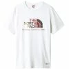 T-shirts THE NORTH FACE M BERKELEY CALIFORNIA TEE TNF WHT/ANT TICD PRT 23 Blanc -Vêtements casual Homme Soldes Boutique 9 114288 m berkeley california tee tnf wht ant ticd prt nf0a55gei34 01