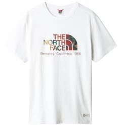 T-shirts THE NORTH FACE M BERKELEY CALIFORNIA TEE TNF WHT/ANT TICD PRT 23 Blanc
