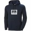Sweatshirts HELLY HANSEN BOX HOODIE NAVY 23 Bleu -Vêtements casual Homme Soldes Boutique 9 114690 box hoodie navy 53289 598 01
