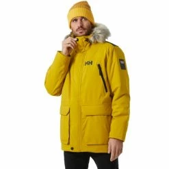 Vestes HELLY HANSEN REINE PARKA STRAW 23 Jaune -Vêtements casual Homme Soldes Boutique 9 114733 reine parka straw 53630 340 03