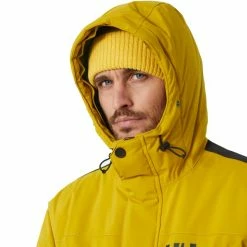 Vestes HELLY HANSEN REINE PARKA STRAW 23 Jaune -Vêtements casual Homme Soldes Boutique 9 114733 reine parka straw 53630 340 05