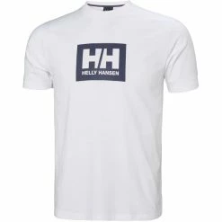 T-shirts HELLY HANSEN BOX T WHITE 23 Blanc