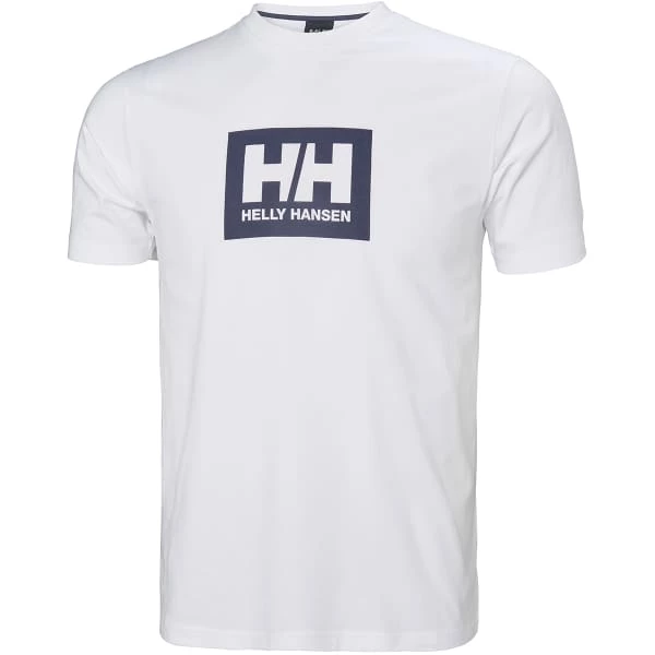 T-shirts HELLY HANSEN BOX T WHITE 23 Blanc 3 T-shirts HELLY HANSEN BOX T WHITE 23 Blanc